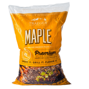 שבבי עץ לעישון  בטעם ובניחוח עץ מייפל - טרייגר גריל מעשנה