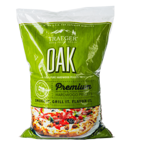 שבבי עץ לעישון  בטעם ובניחוח עץ אלון - טרייגר גריל מעשנה