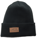 כובע גרב שחור עם לוגו של טרייגר - מעשנת בשר, כפיסי עץ ואביזרים למנגל